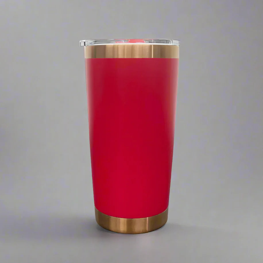 20oz Copper Plated Red Tumbler