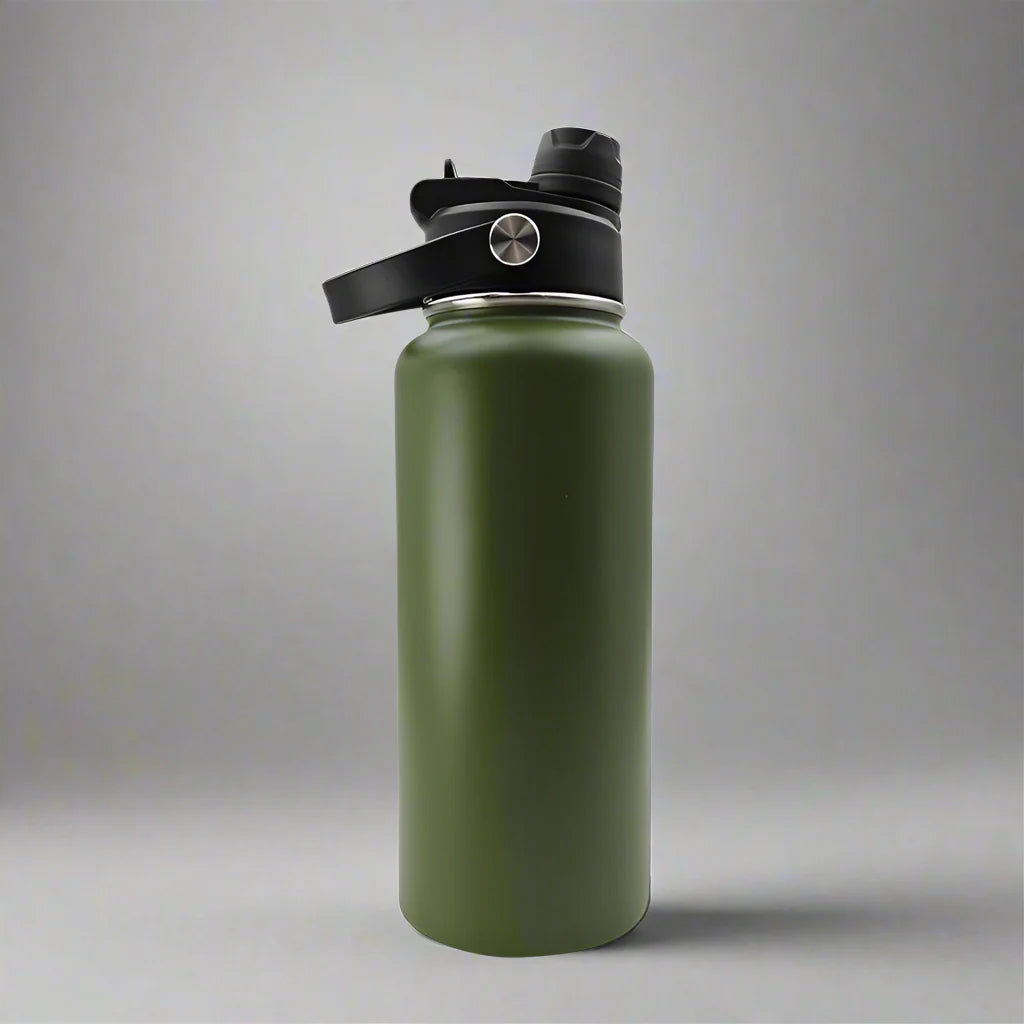 32oz Army Green Water Bottle