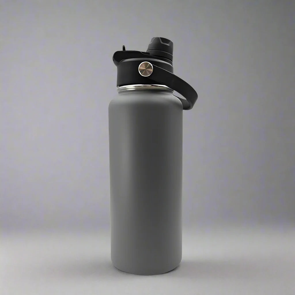 32oz Gray Water Bottle
