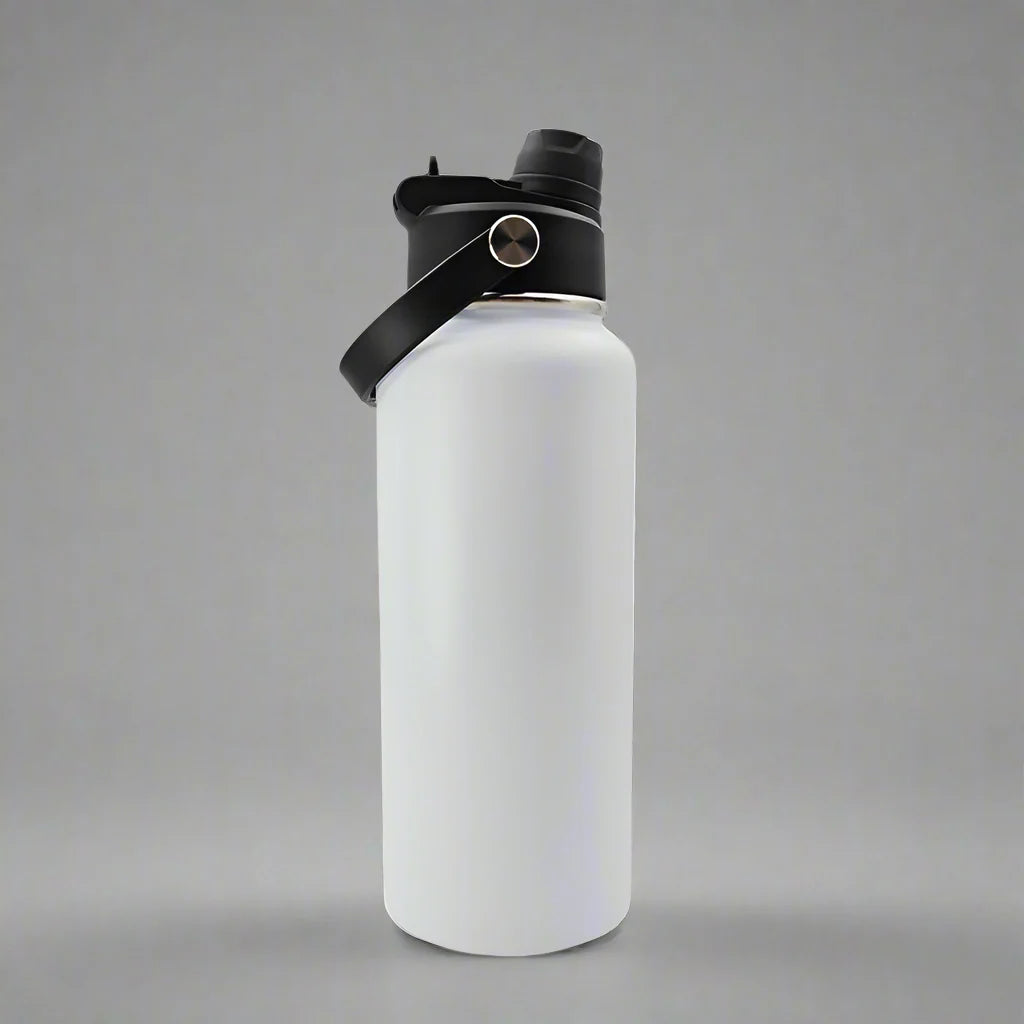 32oz White Water Bottle