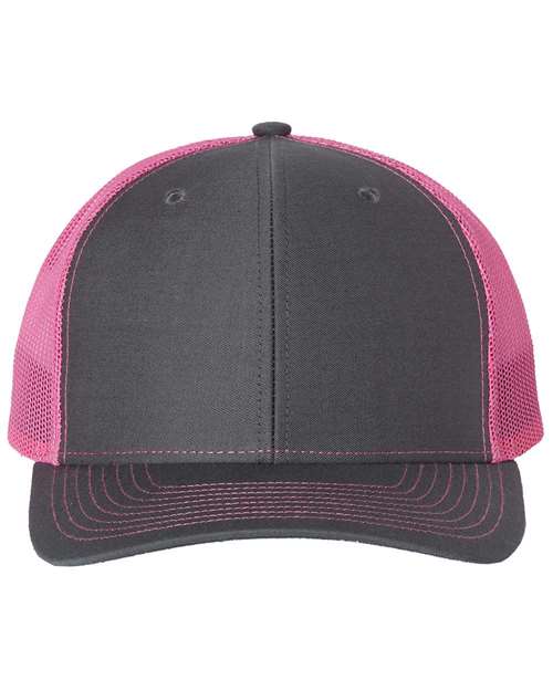 Grey and Pink Hat