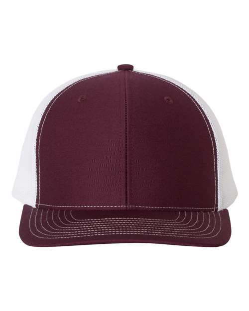 Marron and White Hat