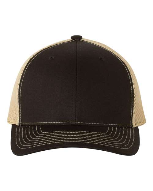 Brown and Beige Hat