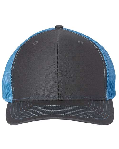 Dark Grey and Blue Hat