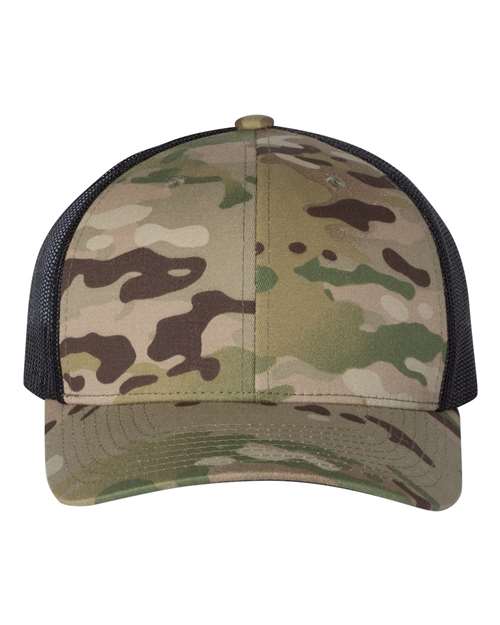 Camo and Black Hat