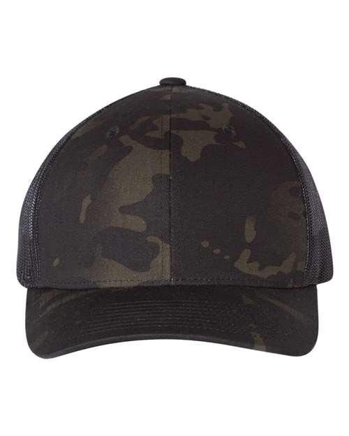 Black Camo Hat