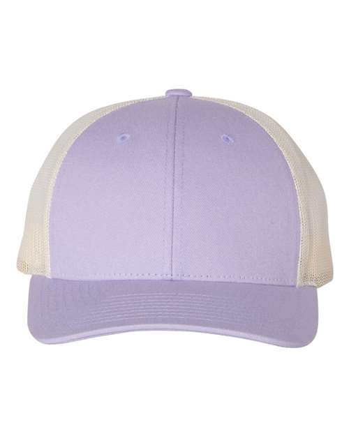 Purple and Beige Hat
