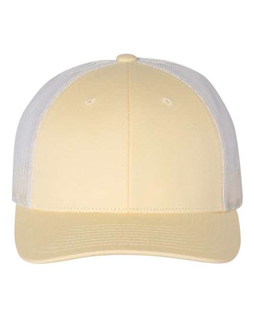 Beige and White Hat