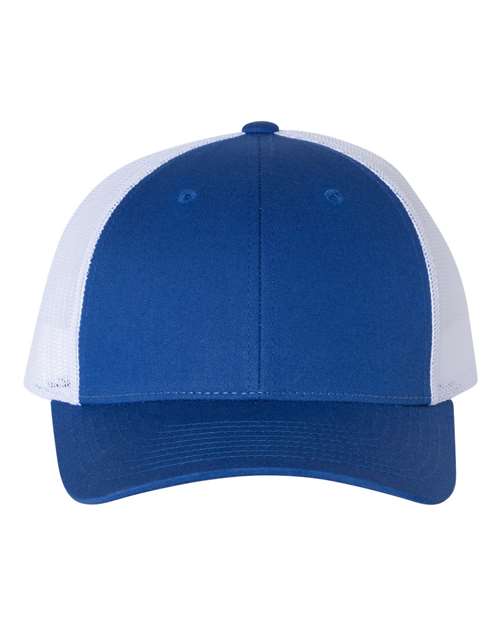 Blue and White Hat