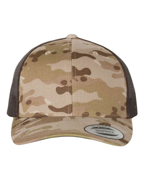 Camo and Brown Hat