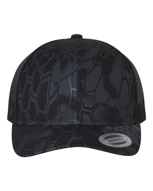 Black Pattern Hat