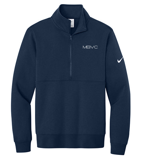 Nike Unisex Club Fleece Sleeve Swoosh 1/2-Zip