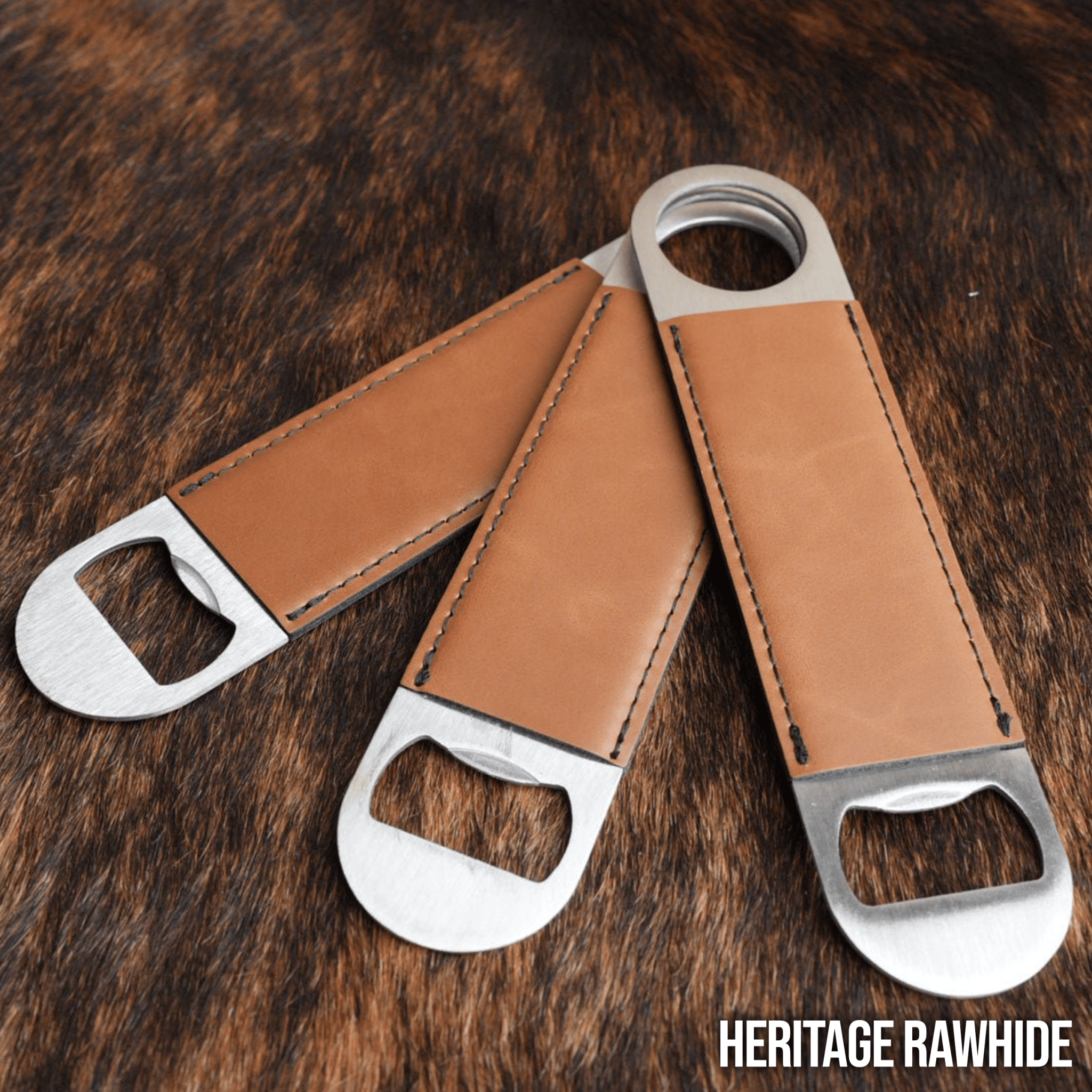 Heritage Rawhide  Leatherette Bottle Opener