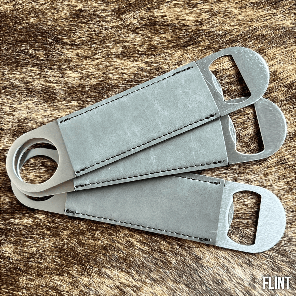 Flint Leatherette Bottle Opener