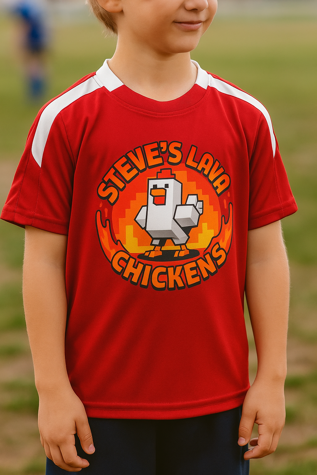Steves Lava Chicken Shirt