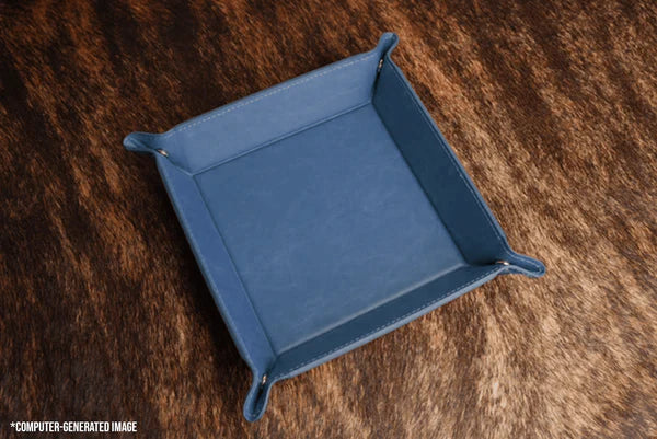 Indigo Leatherette Tray