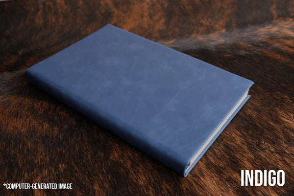 Indigo Leatherette Journal
