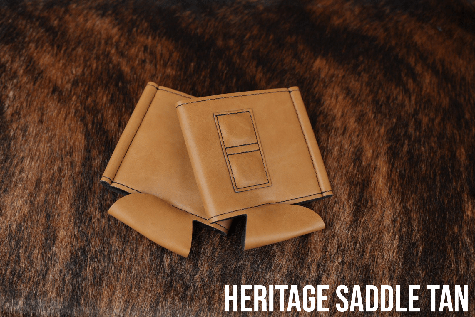 Saddle Tan Magnetic Can Duster