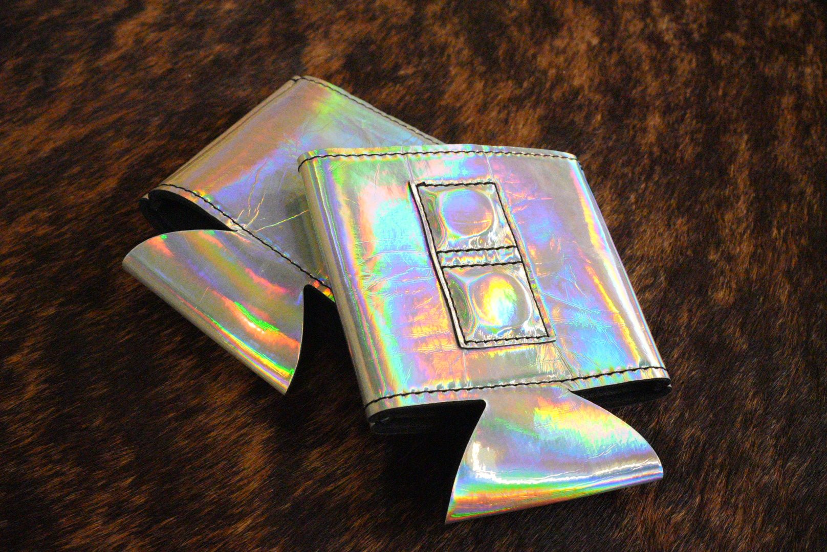 Shiny Holographic Magnetic Can Duster