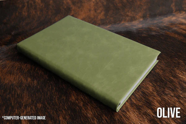 Olive Leatherette Journal