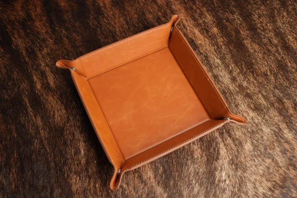 Rawhide Leatherette Tray