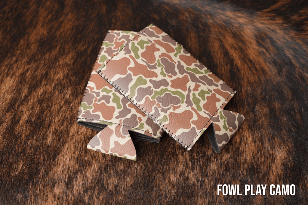 Fowl Play Camo  Slim Can Duster