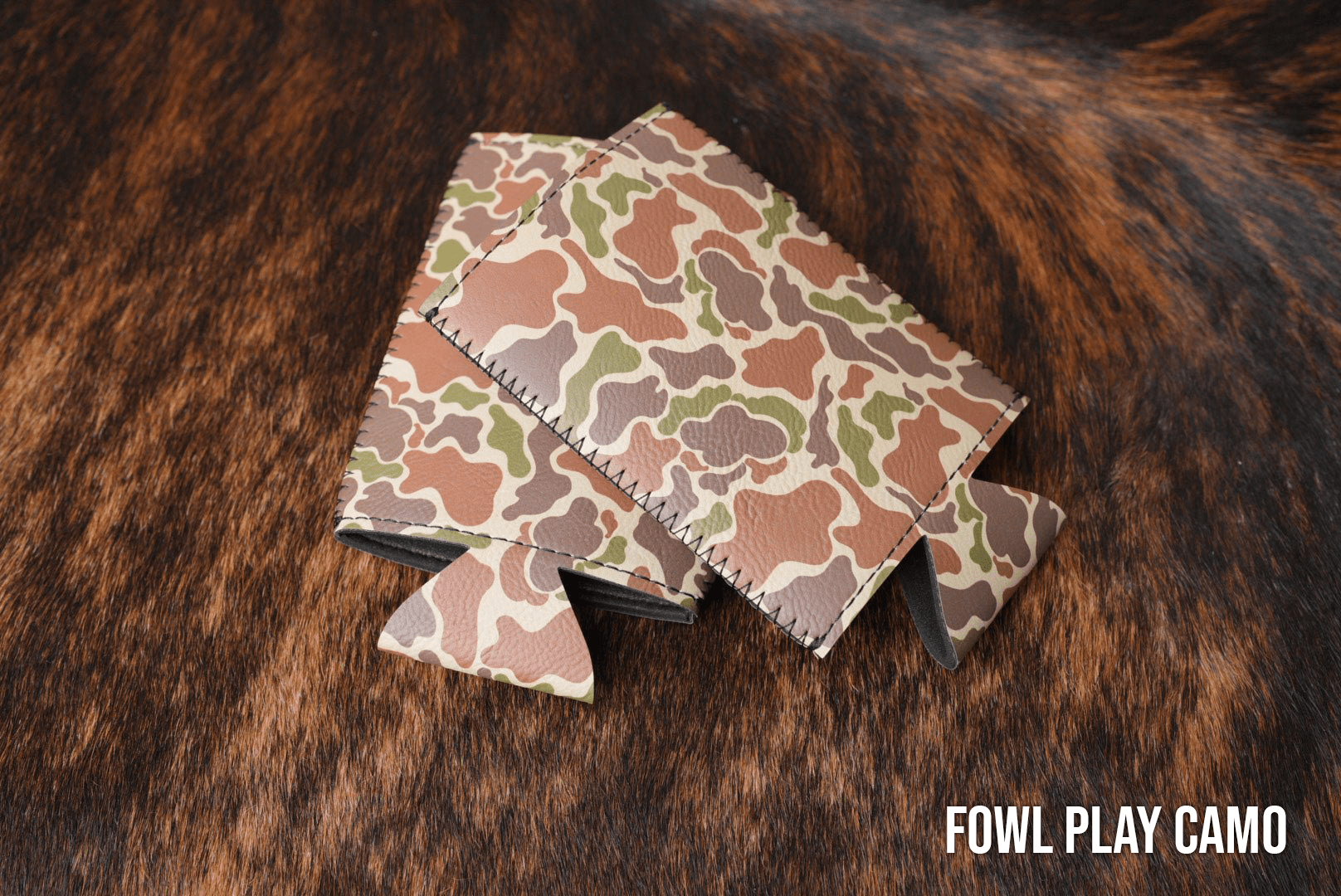 Fowl Play Camo  Slim Can Duster