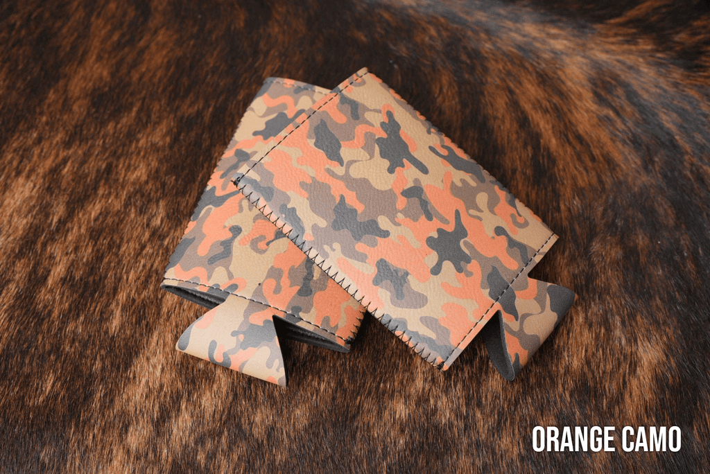 Orange Camo Slim Can Duster