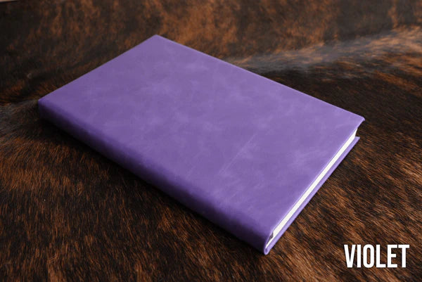 Violet Leatherette Journal
