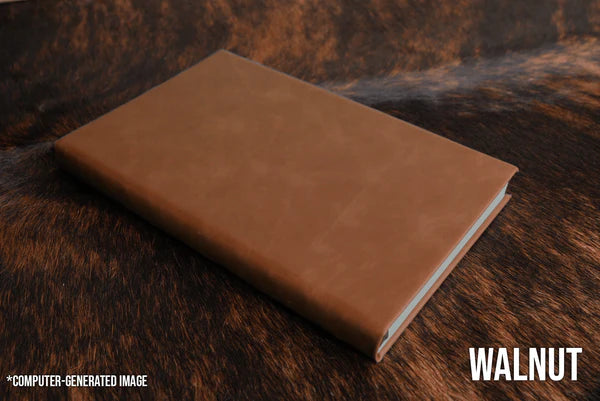 Walnut Leatherette Journal