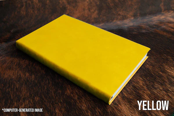 Yellow Leatherette Journal